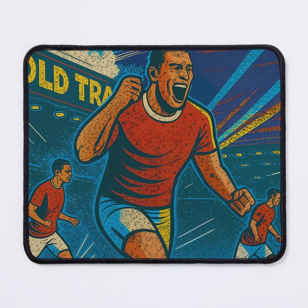 Item preview, Comic Old Trafford - Goal! Poster designed and sold by NBurtonW.