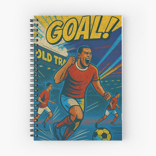 Item preview, Comic Old Trafford - Goal! Poster designed and sold by NBurtonW.