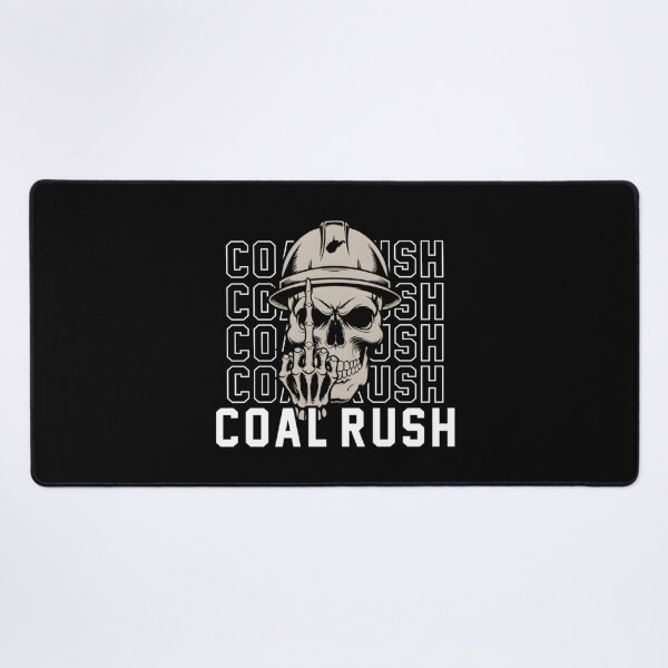 Item preview, Coal Rush West Virginia Skull Coal Miner Hard Hat designed and sold by alrbranna.