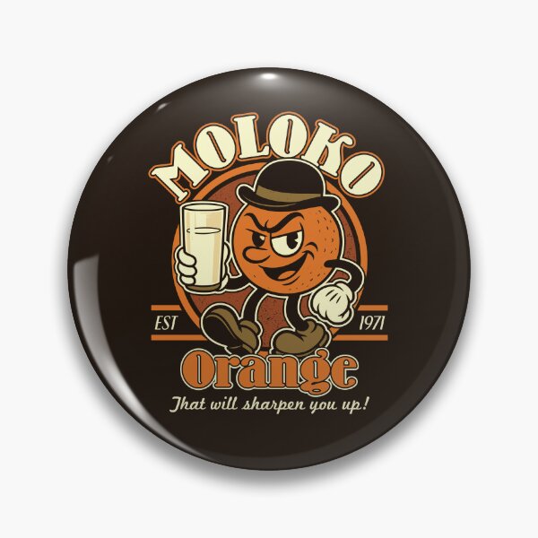 Item preview, Retro Cartoon Moloko Orange designed and sold by TheJollyDoodle.