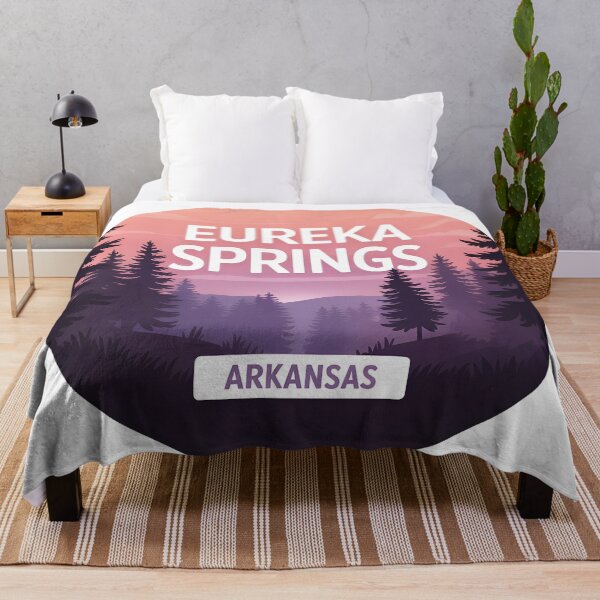 Item preview, Eureka Springs Arkansas Forest Sunset  – Minimal Scenic Landscape Desig designed and sold by VividOrganica.