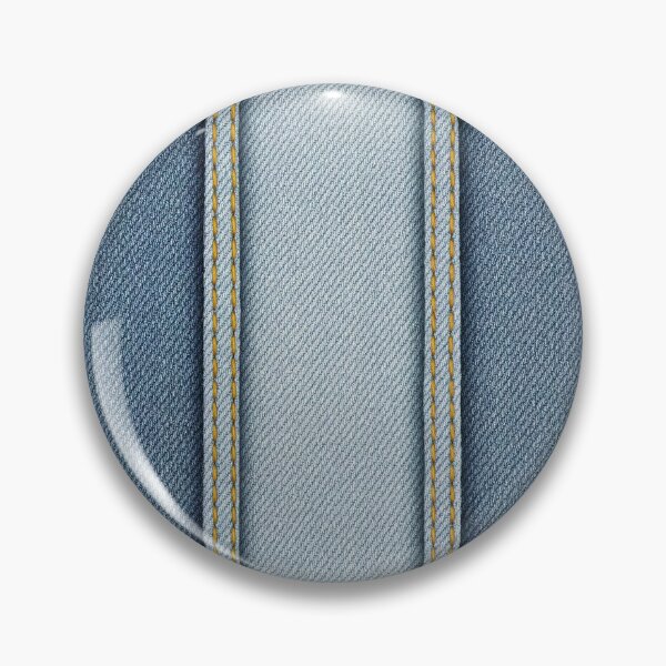Item preview, Jeans texture stitched square designed and sold by stereonut.