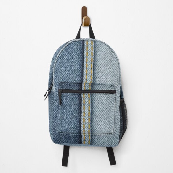 Item preview, Jeans texture stitched square designed and sold by stereonut.