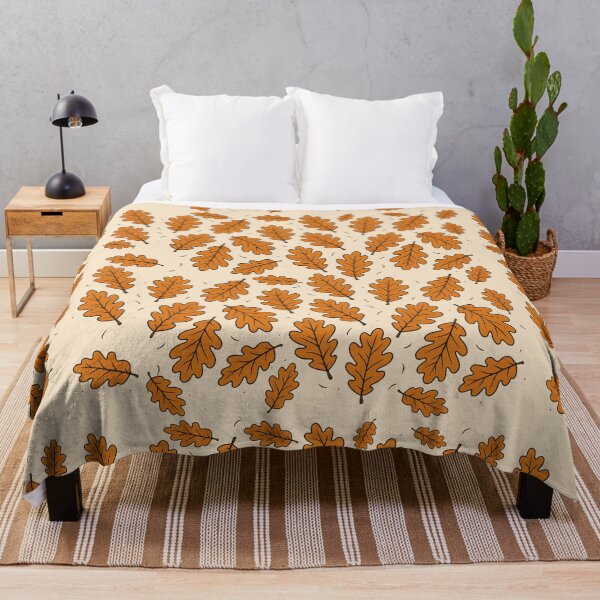 Item preview, Fall Orange Oak Leaf designed and sold by Prints-by-Olaf.