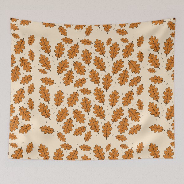 Item preview, Fall Orange Oak Leaf designed and sold by Prints-by-Olaf.