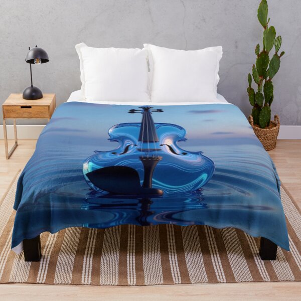 Item preview, Waterwave Violin – Sound becomes form, music flows in surreal silence designed and sold by FotoworldEdel.