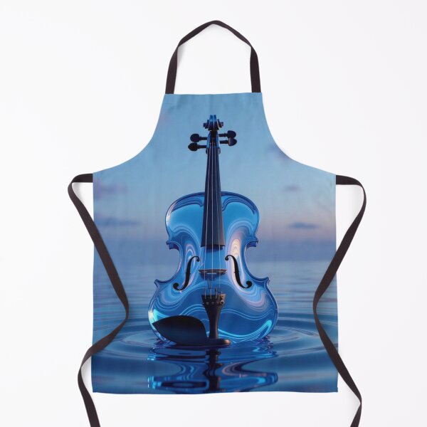 Item preview, Waterwave Violin – Sound becomes form, music flows in surreal silence designed and sold by FotoworldEdel.