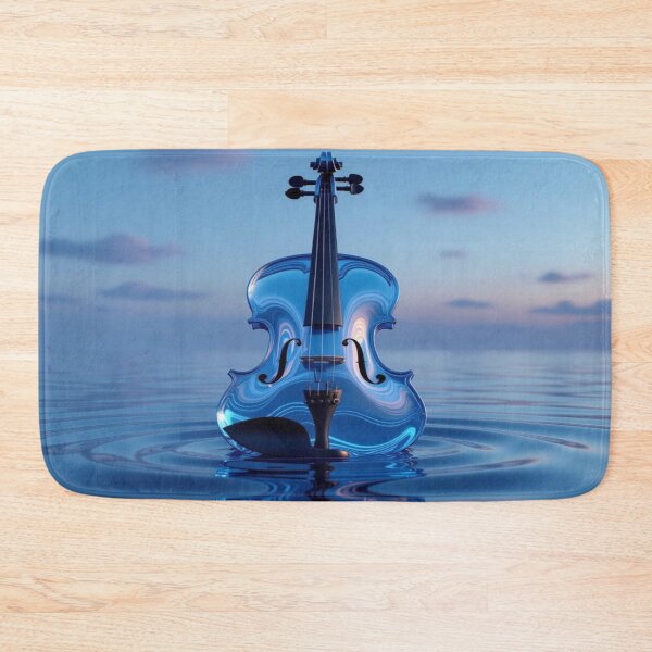 Item preview, Waterwave Violin – Sound becomes form, music flows in surreal silence designed and sold by FotoworldEdel.