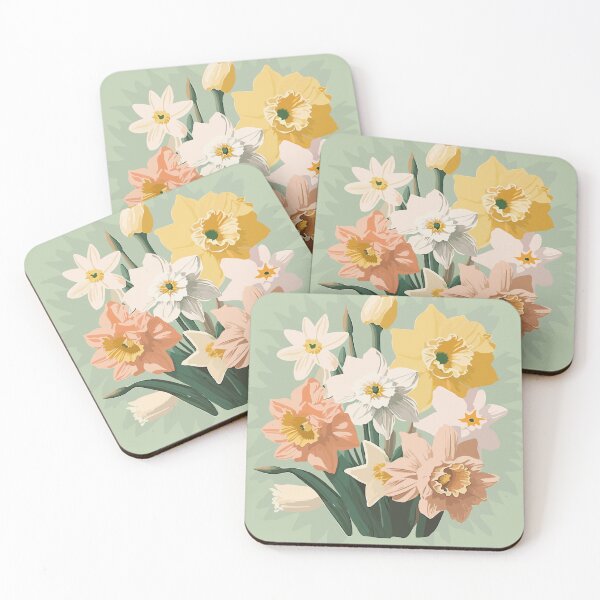 Item preview, Warm-Toned Daffodil Bouquet designed and sold by zinaida-x.