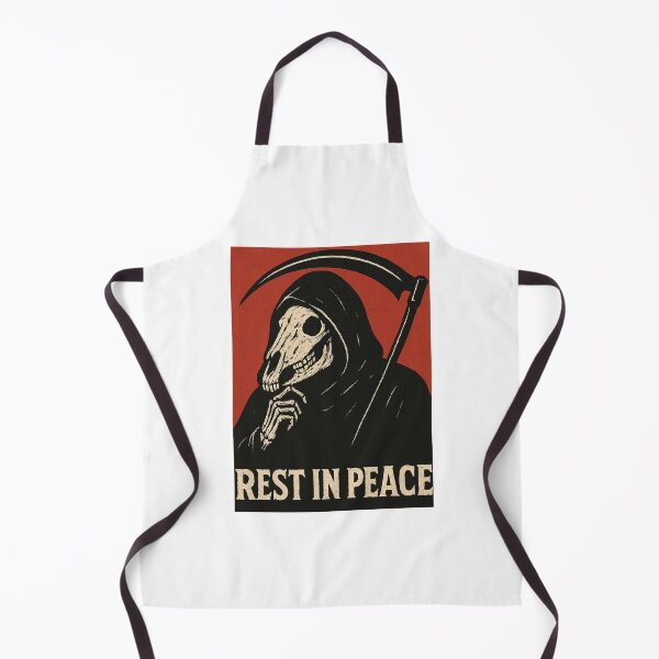 Item preview, Rest in peace (red and black) designed and sold by Shikrolao.