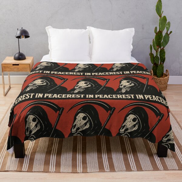 Item preview, Rest in peace (red and black) designed and sold by Shikrolao.