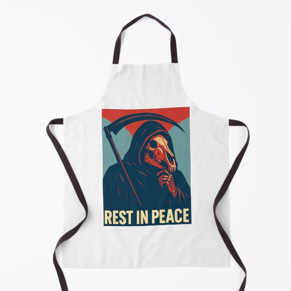 Item preview, Rest in peace (red and blue) designed and sold by Shikrolao.