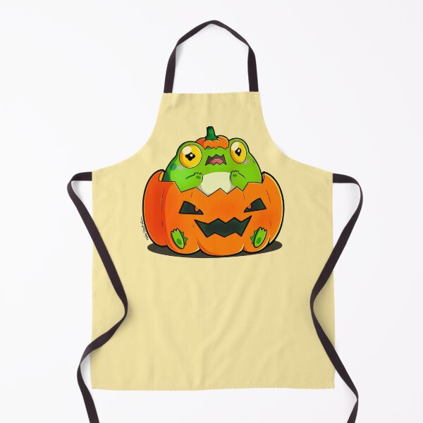 Item preview, Halloween Pumpkin Frog "Froggo" Spooky Season designed and sold by Falkaart.