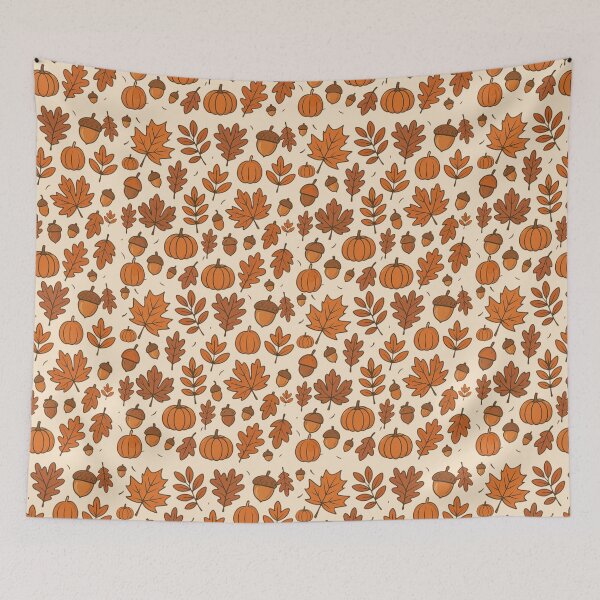 Item preview, Fall Orange Oak Leaf Autumn  designed and sold by Prints-by-Olaf.