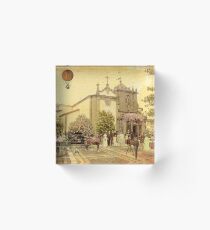Wedding in the Coimbra Chapel (Braga - Portugal) Acrylic Block