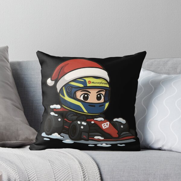 Item preview, Ollie Bearman OB87 Christmas Theme Formula 1 racing 2025 Sticker and Magnet for F1 fans designed and sold by Pink Polar F1.