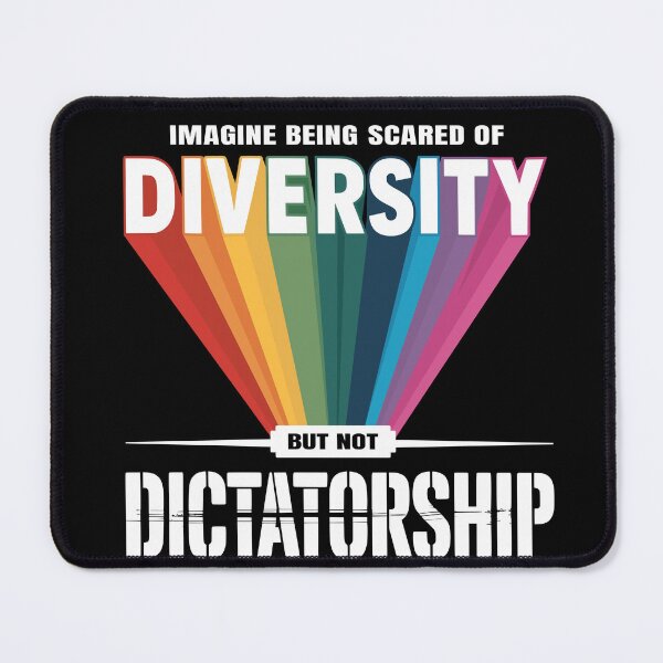 Item preview, Imagine Being Scared of Diversity But Not Dictatorship Vintage designed and sold by piboom.