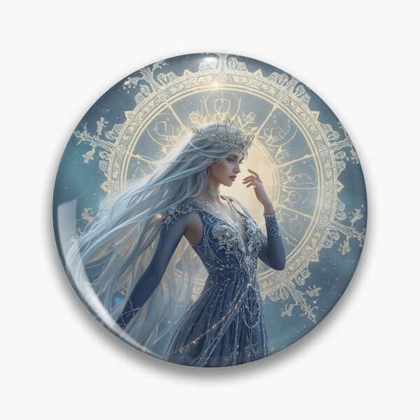 Item preview, Celestial Holiday Goddess – Elegant Winter Fantasy Art of Stars and Magic designed and sold by MissSaylor.