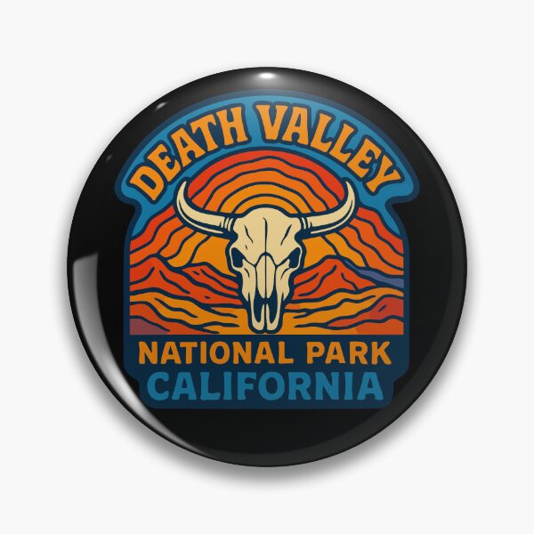 Item preview, Death Valley National Park California Retro Trippy designed and sold by TomFrontierArt.