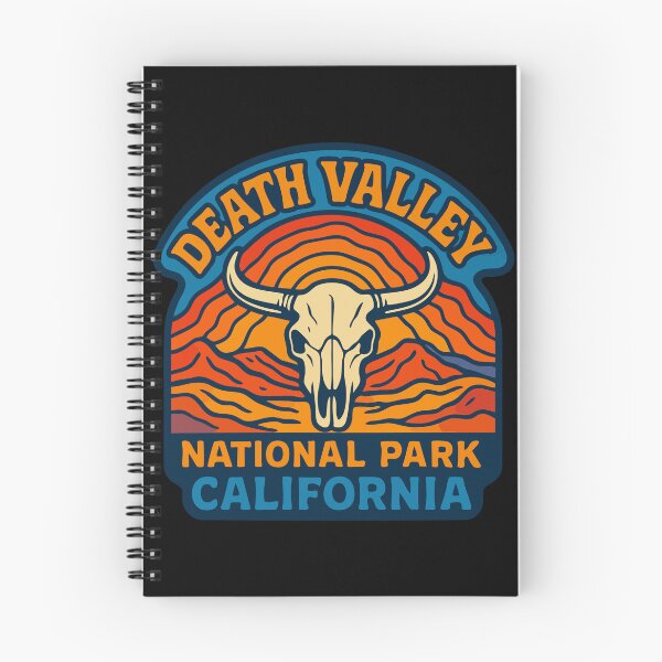 Item preview, Death Valley National Park California Retro Trippy designed and sold by TomFrontierArt.