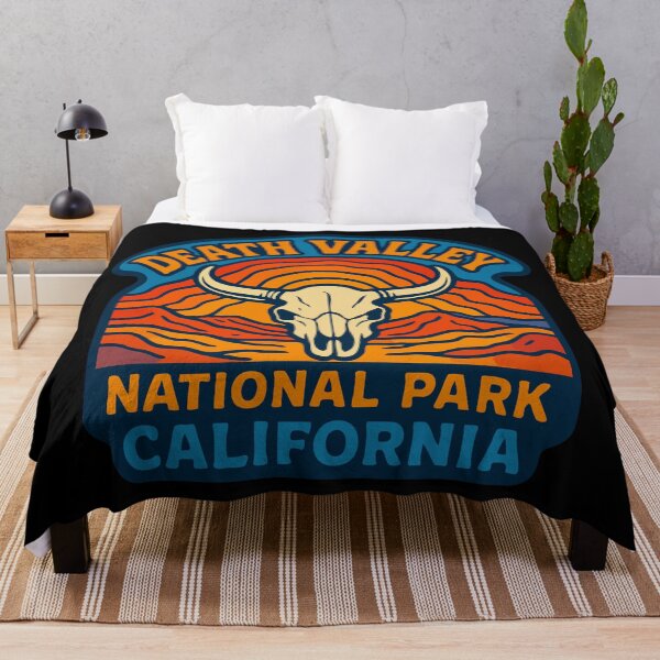 Item preview, Death Valley National Park California Retro Trippy designed and sold by TomFrontierArt.