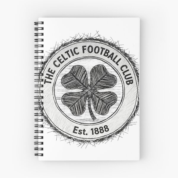 Item preview, Celtic Football Club – Pencil Drawn Crest designed and sold by 133DandC.