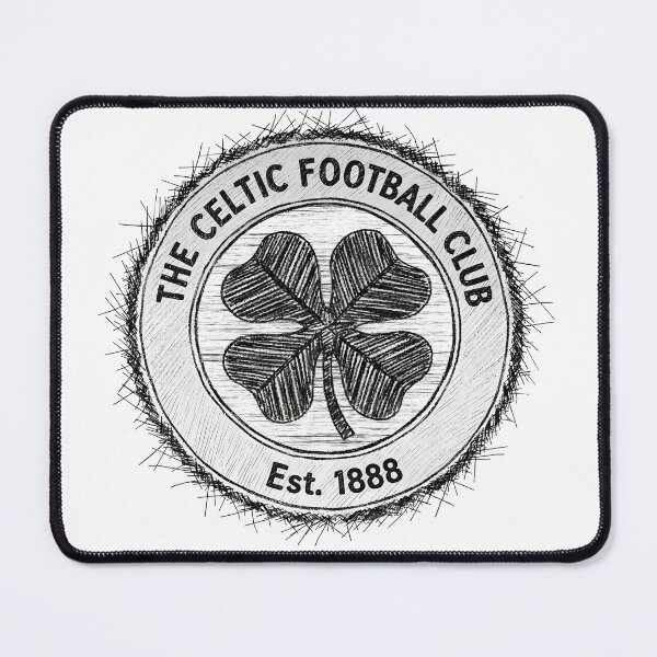 Item preview, Celtic Football Club – Pencil Drawn Crest designed and sold by 133DandC.