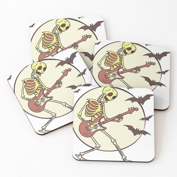 Item preview, Skeleton Playing Guitar designed and sold by AL AMIN.