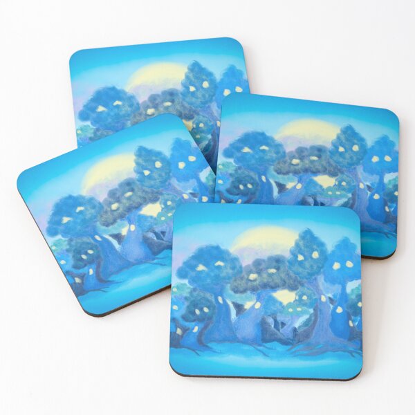 Item preview, Dancing Brother Tree Village designed and sold by greenPQBstudio.