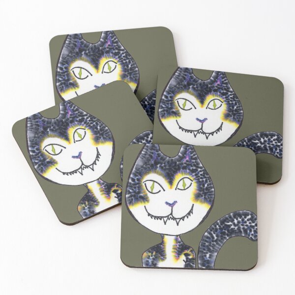 Item preview, Black Cat Smiling  designed and sold by Betsy Phillips.
