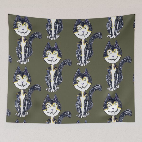 Item preview, Black Cat Smiling  designed and sold by Betsy Phillips.