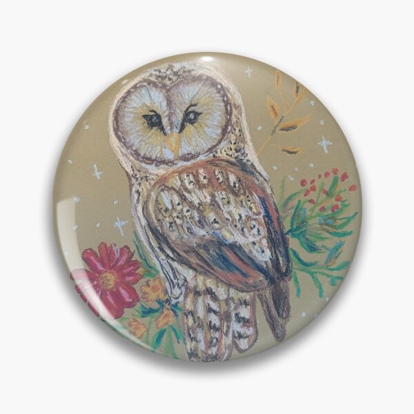 Item preview, Barn Owl Illustration designed and sold by SomeChicksArt.