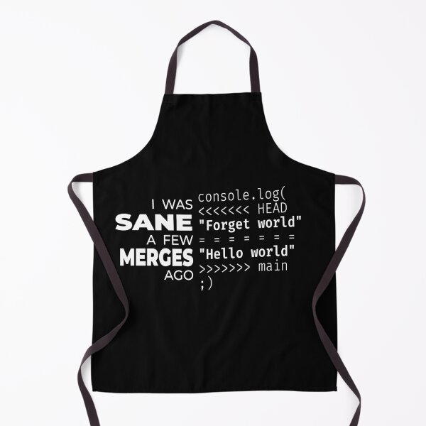 Item preview, I was sane a few merges ago - Unique T-Shirt for Coders designed and sold by piboom.
