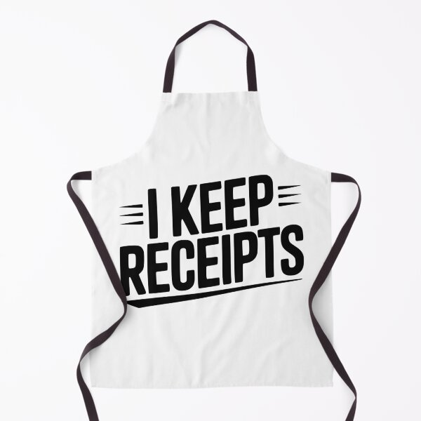 Item preview, I Keep Receipts designed and sold by Frank Ring.