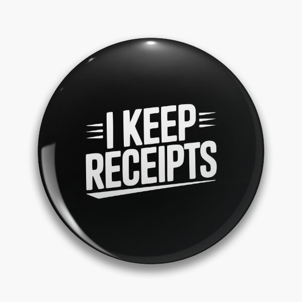 Item preview, I Keep Receipts designed and sold by Frank Ring.