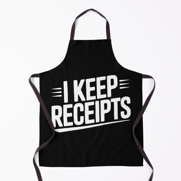 Item preview, I Keep Receipts designed and sold by Frank Ring.