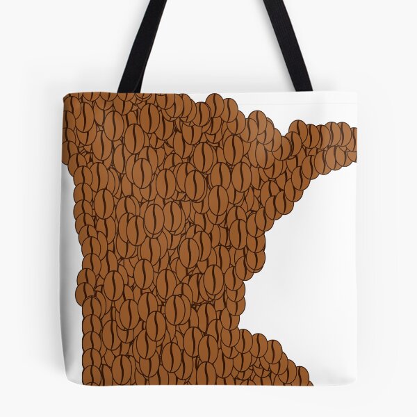 Item preview, Grano de café Minnesota designed and sold by TheIconSmith.