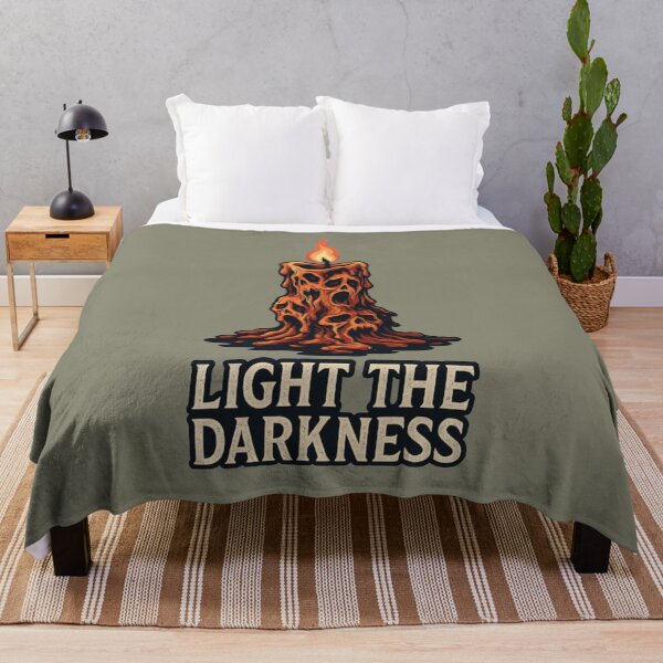 Item preview, Ilumina la oscuridad – Vela derretida con diseño de terror gótico designed and sold by Dezpro.