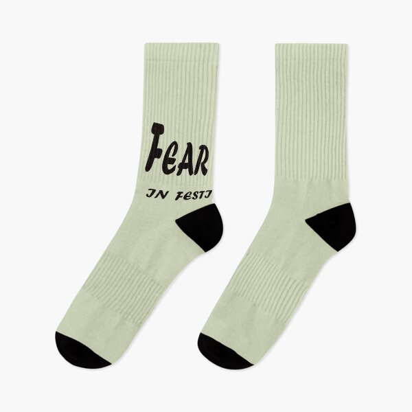 Item preview, Fear Fades in Festive Lights – Holiday Motivation Quote Design designed and sold by ArtNestVerse.