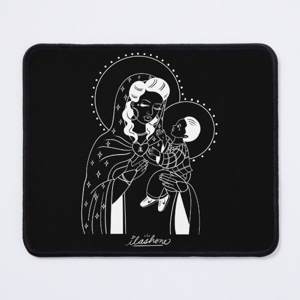 Item preview, Chola Virgen White Outline designed and sold by ilashone.