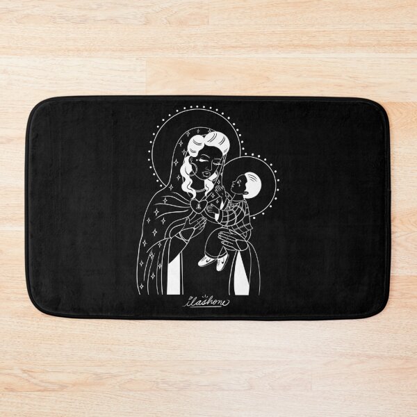 Item preview, Chola Virgen White Outline designed and sold by ilashone.