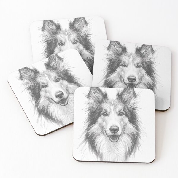 Item preview, Sheltie Dog Art designed and sold by Leon Woods Pencil Art.