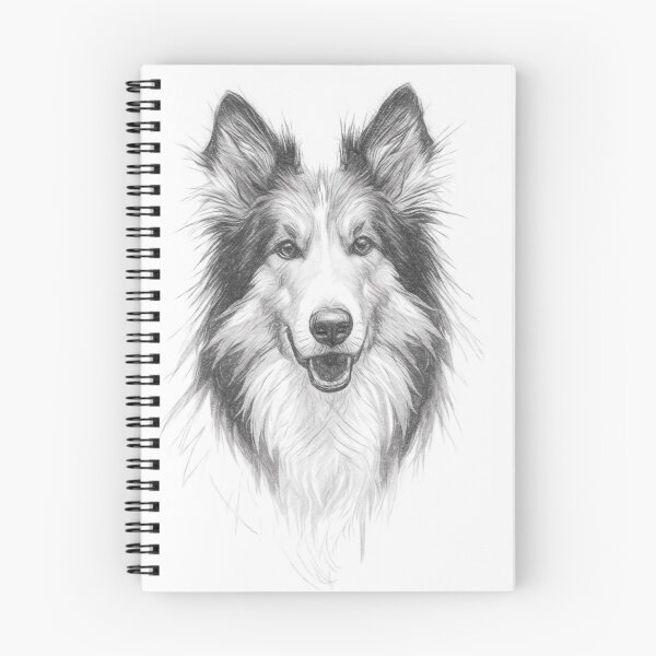 Item preview, Sheltie Dog Art designed and sold by Leon Woods Pencil Art.