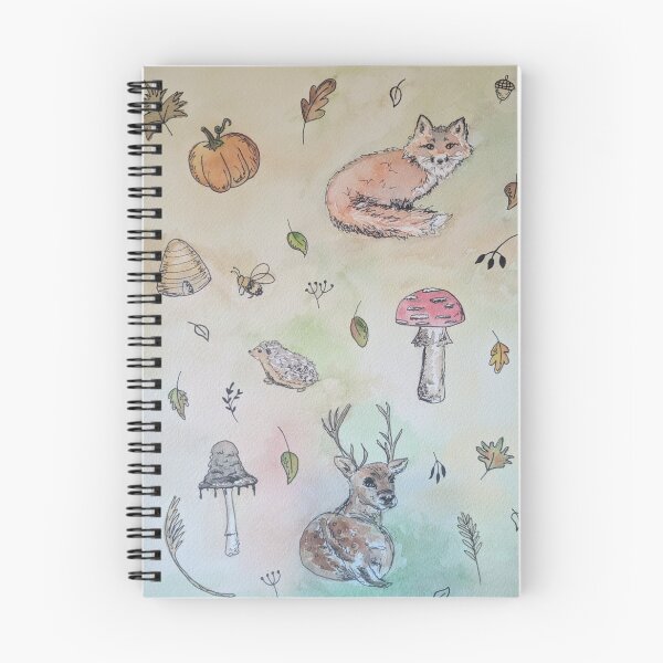 Item preview, Fall Animals and Plants designed and sold by SomeChicksArt.