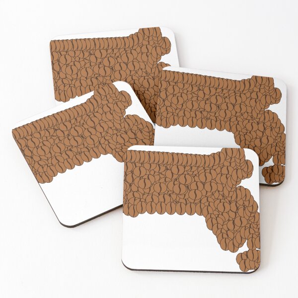 Item preview, Coffee Bean Massachusetts designed and sold by TheIconSmith.