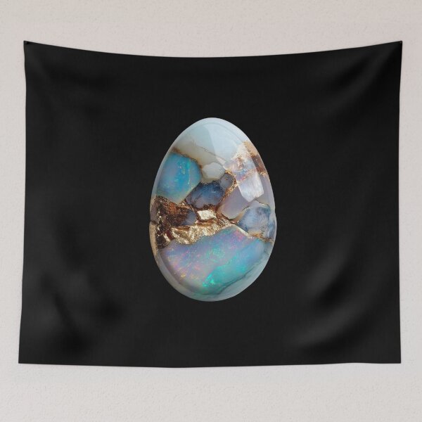 Item preview, Opalite Gemstone with Gold Veins – Iridescent Crystal Mystical Stone designed and sold by Tommy's Arts.