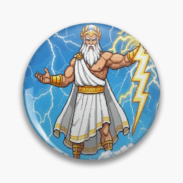 Item preview, Retro Myth Zeus designed and sold by CyberdogStudios.