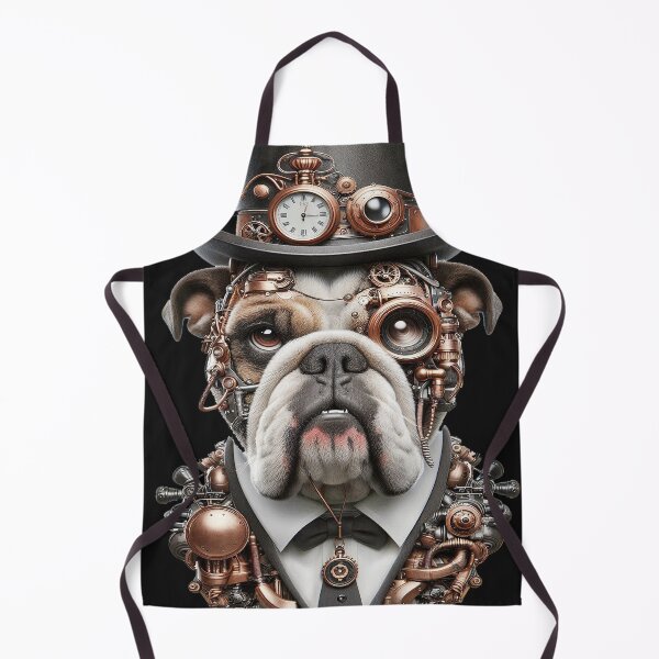 Item preview, English Bulldog Steampunk T-SHirt designed and sold by candiscamera.