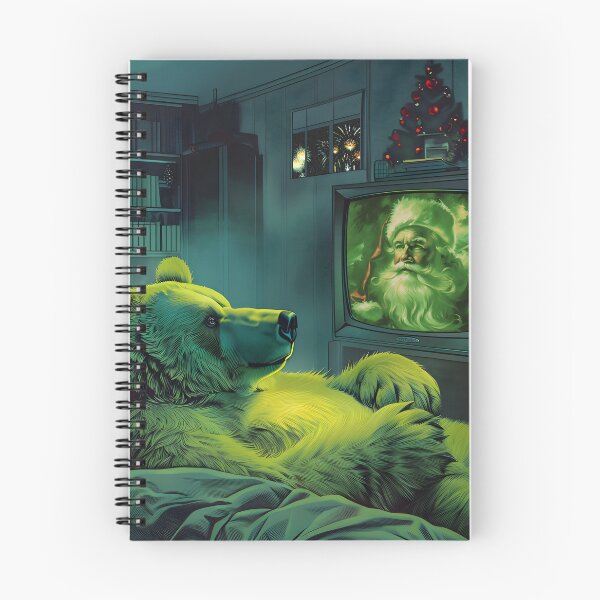 Item preview, Cozy Bear Zombieing Out in Front of the Television | Retro Art designed and sold by UnhingedBird.