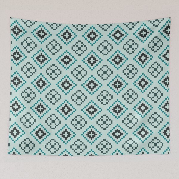 Item preview, Colorful Edgy Diamond Background For Pattern Design Fan designed and sold by RoyalStarsPatts.